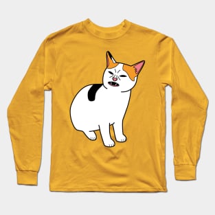 Cat No Banana with no banana Long Sleeve T-Shirt